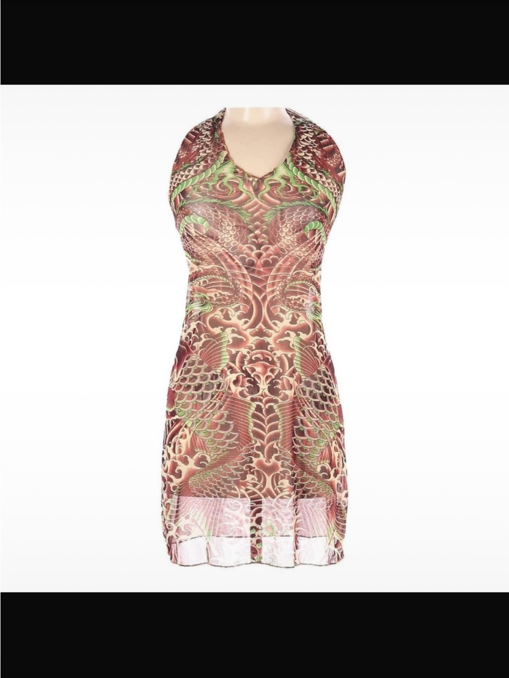 Jean Paul Gaultier Rare Koi Dress